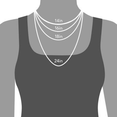 18K gold fashionable and simple square card with "GOOD LUCK" design versatile necklace