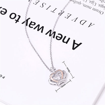 860. Crown Necklace