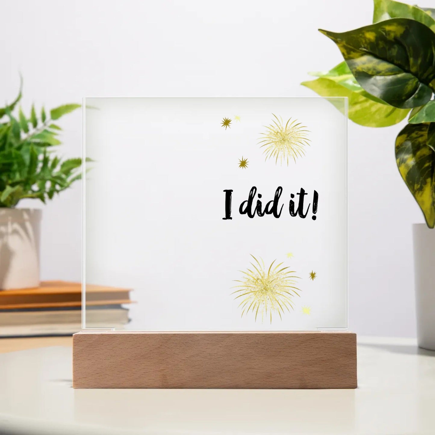 Plaque Souvenir - Cadeau de graduation pour finissant
